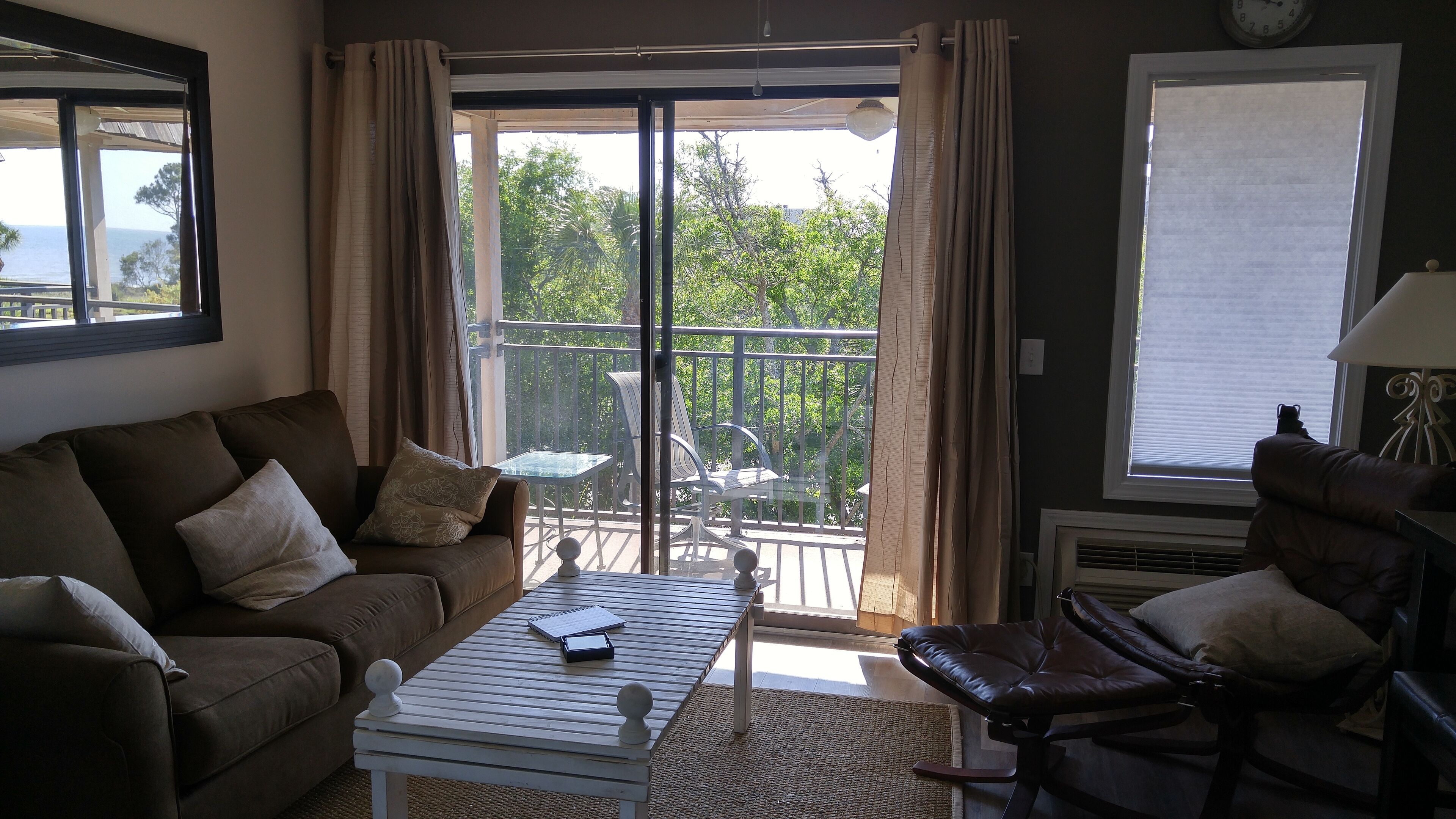 Beach ahead!  Beachfront property condo