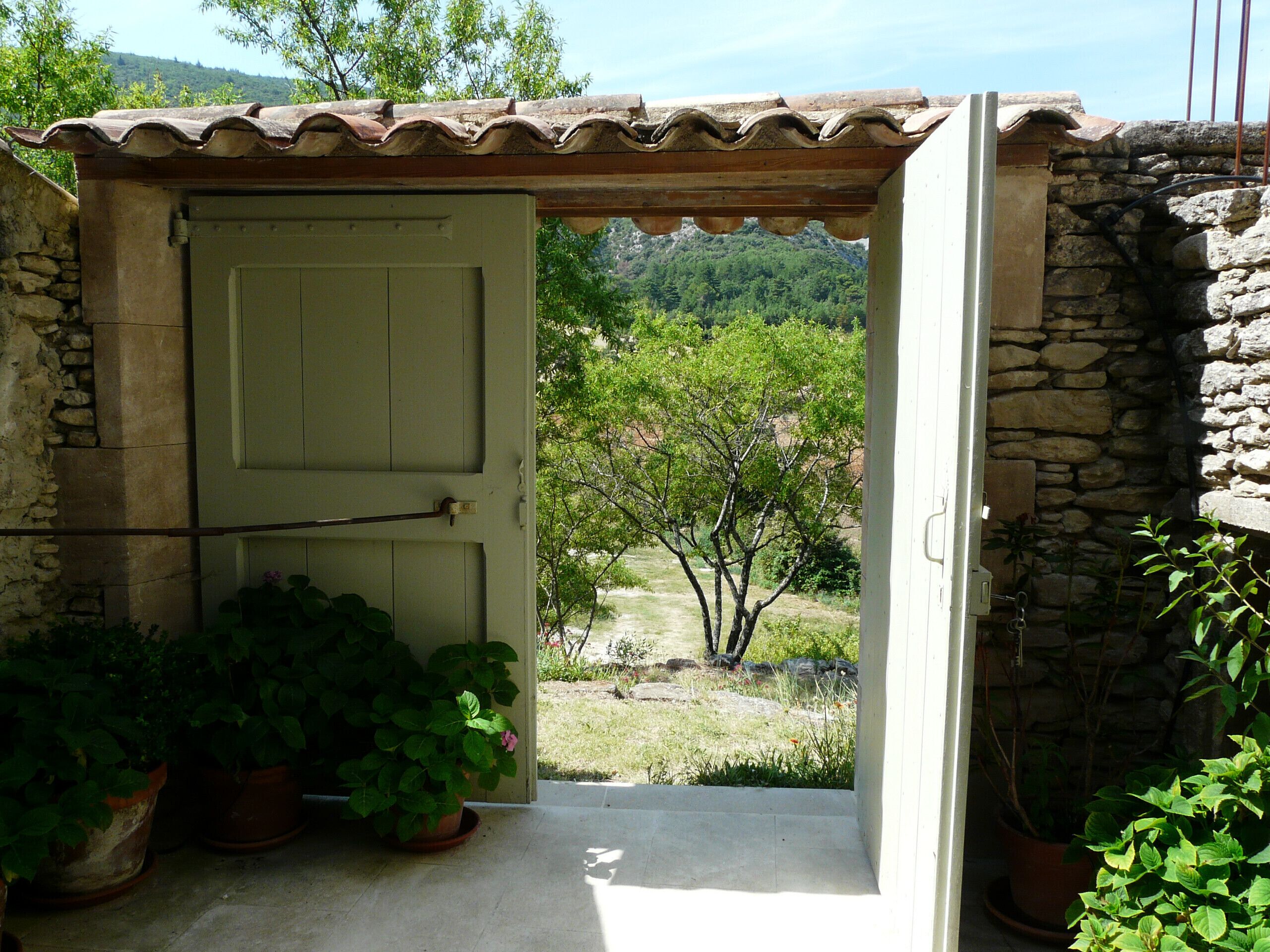 Enceinte de l’hébergement