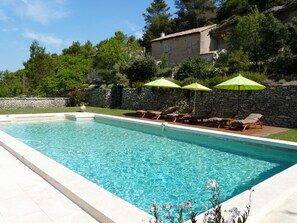 Pool - Vacation rental house with pool LACOSTE LS2-239 (Lacoste)