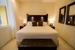 1 bedroom, in-room safe, iron/ironing board, WiFi - V177 Wonderful Rustic Ocean View W/Wifi and Rooftop, in Romantic Zone. (Puerto Vallarta)