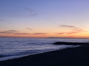 Aan het strand