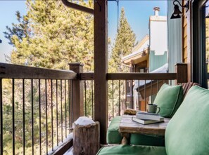 Relax on the deck with a good book and a cup of your favorite drink.