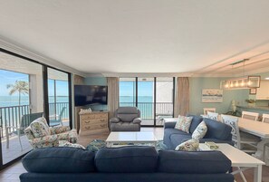 TV - Sanibel Harbour Resort: Bay View Tower 231: Beachfront Condo with pool and water views (Fort Myers)