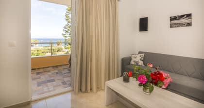 Casa de lujo de 2 dormitorios con vista al mar.