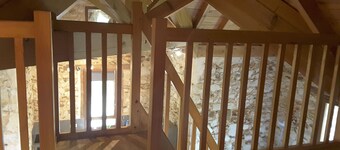 Small stone house of the most unusual in the country