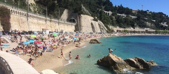 Apartment 4 * panoramic view bay of Villefranche, swimming pool and parking