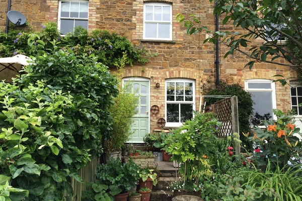 View of Number Four from the garden