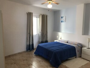 3 soverom, strykejern/-brett, reiseseng for barn og wi-fi (inkludert)