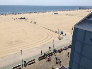 On the beach