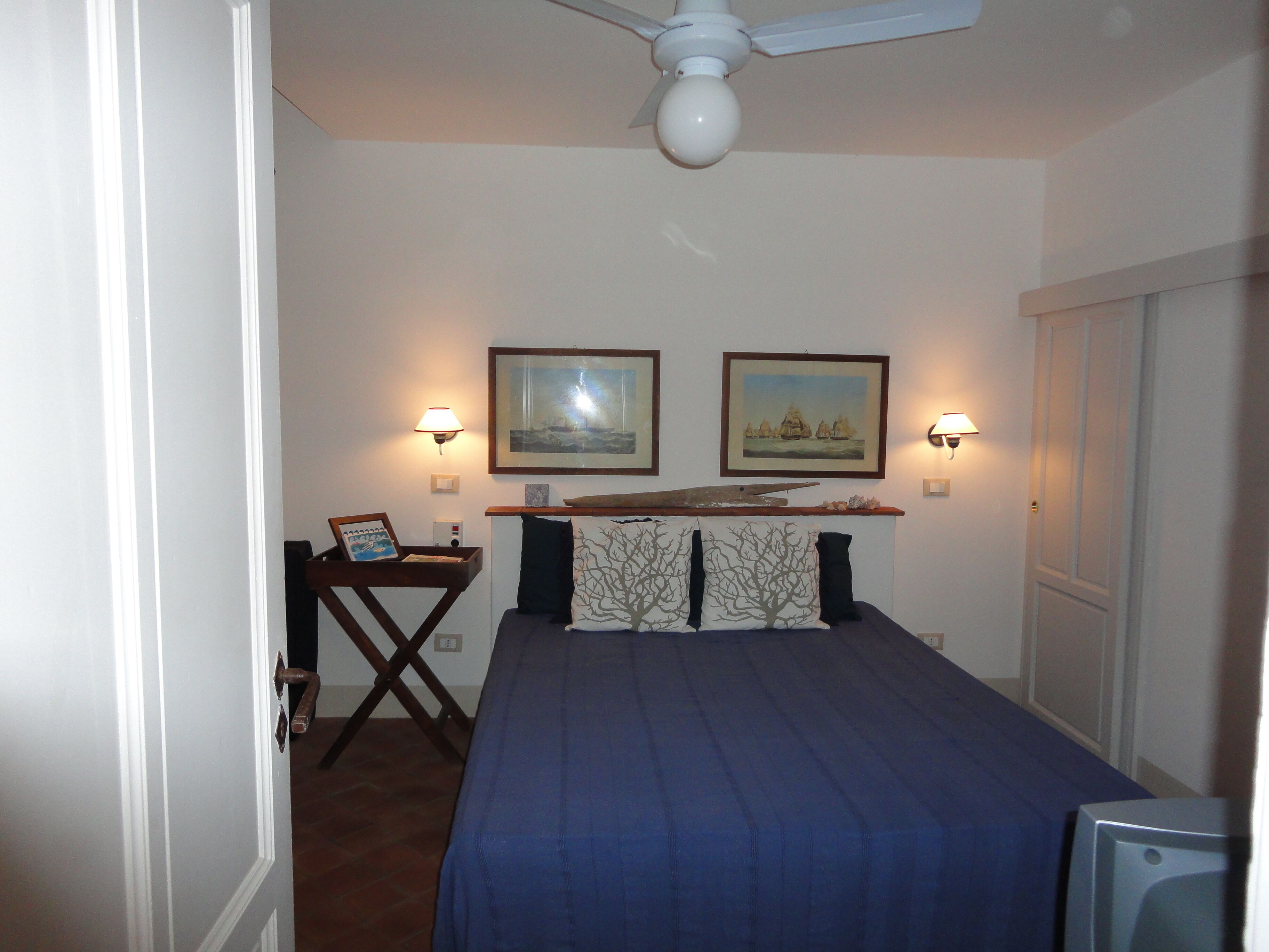 Typical fisherman house by the sea Sicily