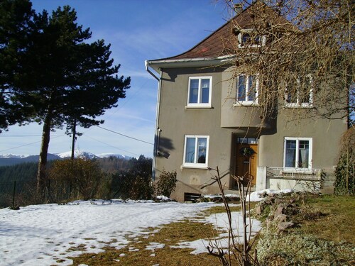 Lovingly furnished attic vacation apartment in Vosges house (up to 4 people maximum)