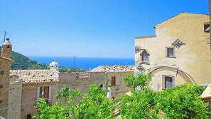 Blick von der Unterkunft