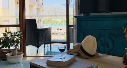 Large apartment in the center of Sorrento with shared swimming pool