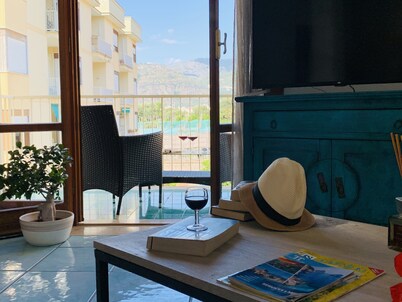 Large apartment in the center of Sorrento with shared swimming pool