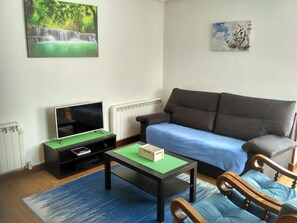 Televisión, videojuegos, reproductor de DVD, videoteca