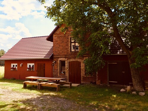 "Ferienhaus Antje" directly on the river, Spreewaldhof Schupan in Burg (Spreewald)