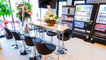 Sala de estar en el lobby