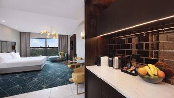 Ropa de cama de alta calidad y caja fuerte