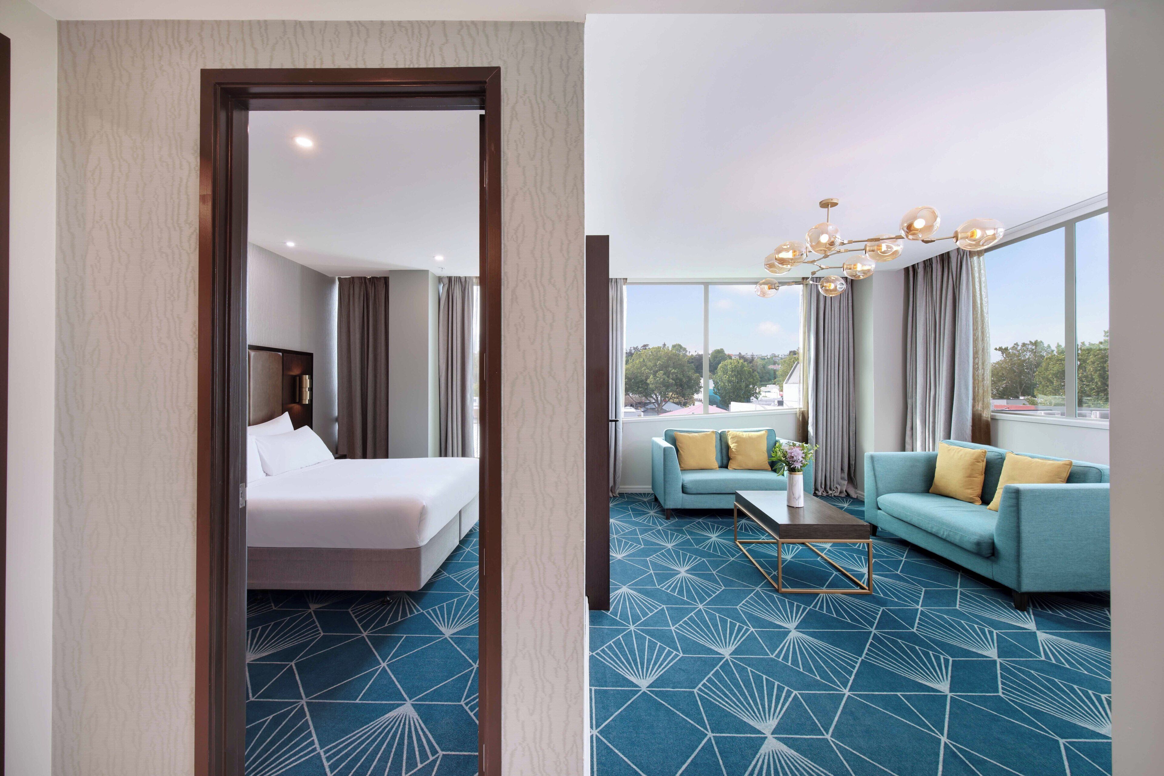 Swiss-SuperSuite Two Bedroom | Living area | Flat-screen TV