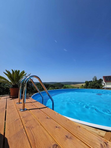 Landhof Rothenberg Apartment 1 - unobstructed view of the beautiful landscape