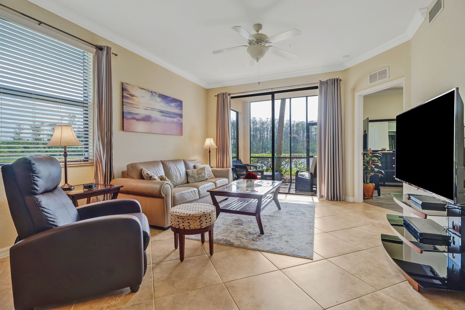 BEAUTIFUL 2BD 2BA + DEN CONDO, LAKE & PRESERVE VIEW  - MARCH SPECIAL !!