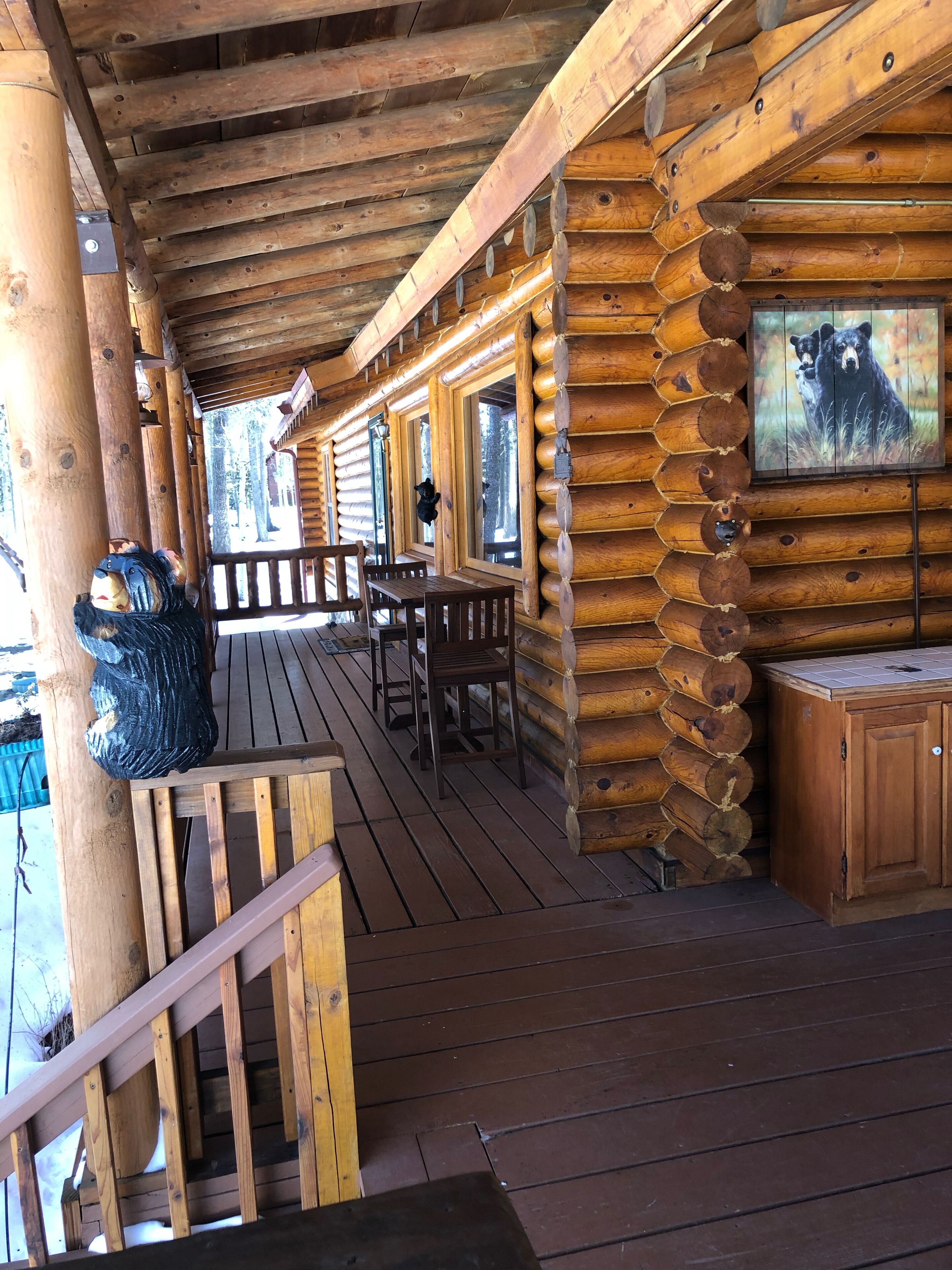 Front deck