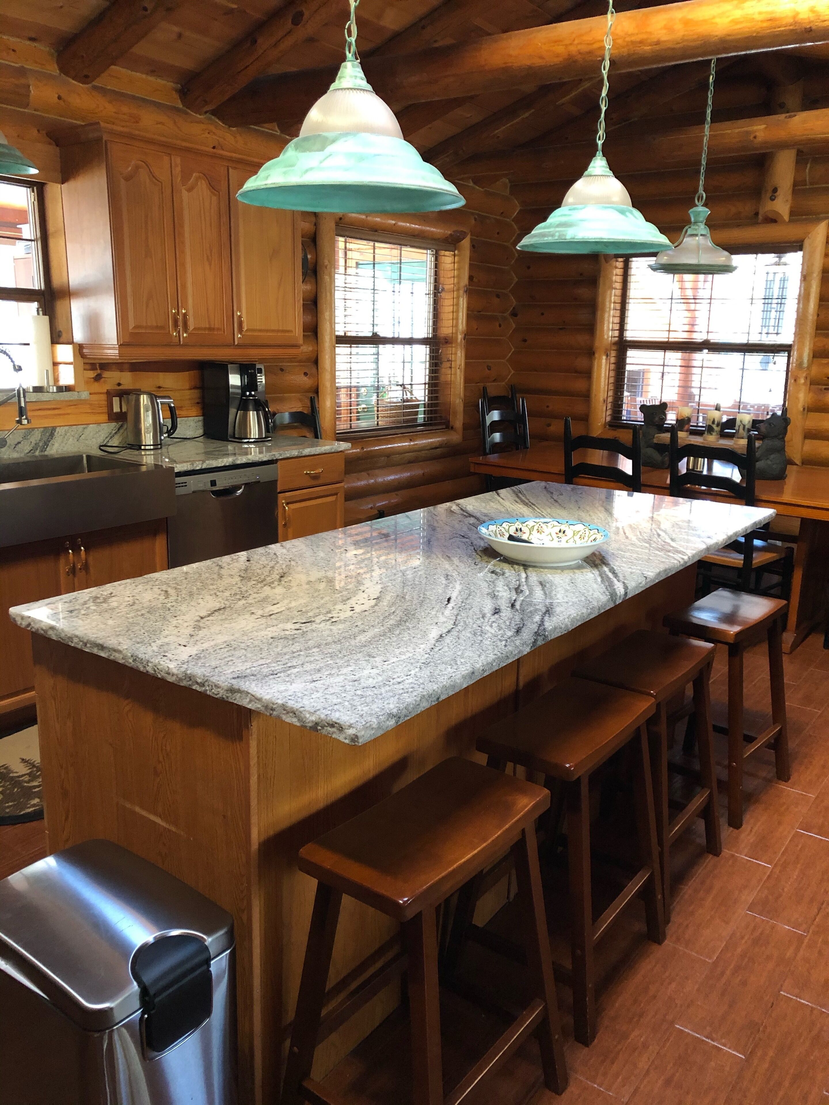 Lazy Dog Lodge is the quintessential log home in a ski and mountain bike resort
