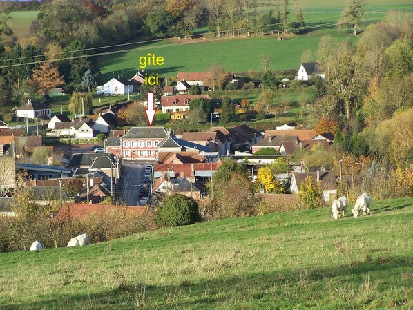 Ansicht von oben