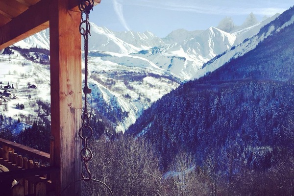 Vue depuis l’hébergement