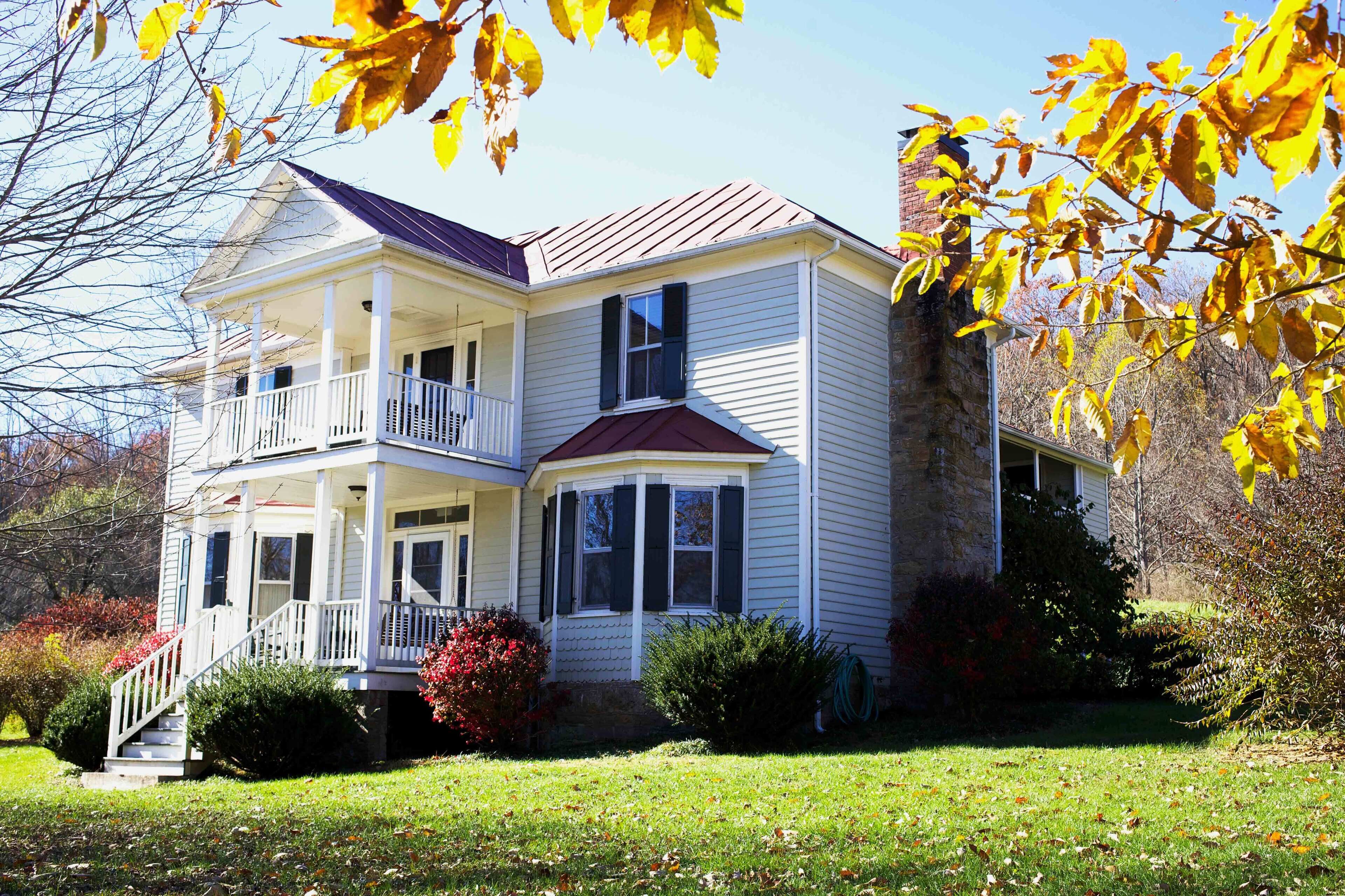 A Riverside Retreat nestled in the Blue Ridge Mountains