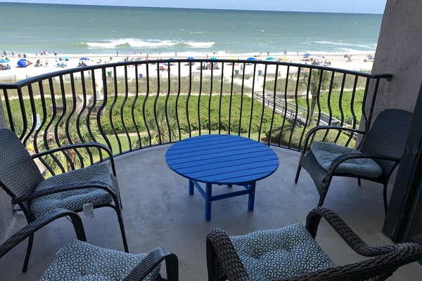 Large Balcony Off of Master and Living Room