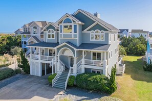 Exterior - Oceanview Dog Friendly Home with Pool, Hot Tub, Elevator, Game and Media Rooms (Avon)