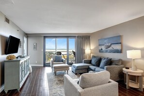 TV - "Tranquil Gulf Retreat: West-Facing 2nd-Floor 2-Bedroom Condo in Beachside Two!" at Sandestin Golf and Beach Resort! (Miramar Beach)