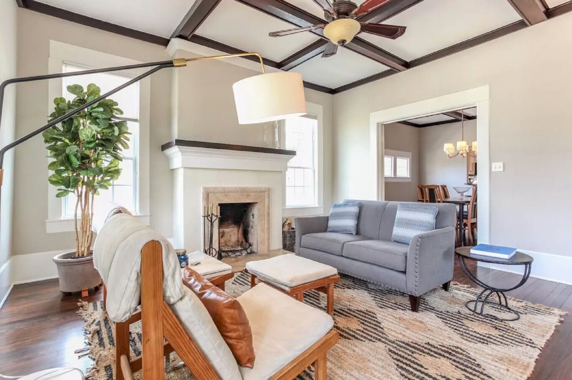 Downtown views, ample living space, and comfortable bedrooms.
