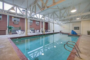 Et oppvarmet basseng