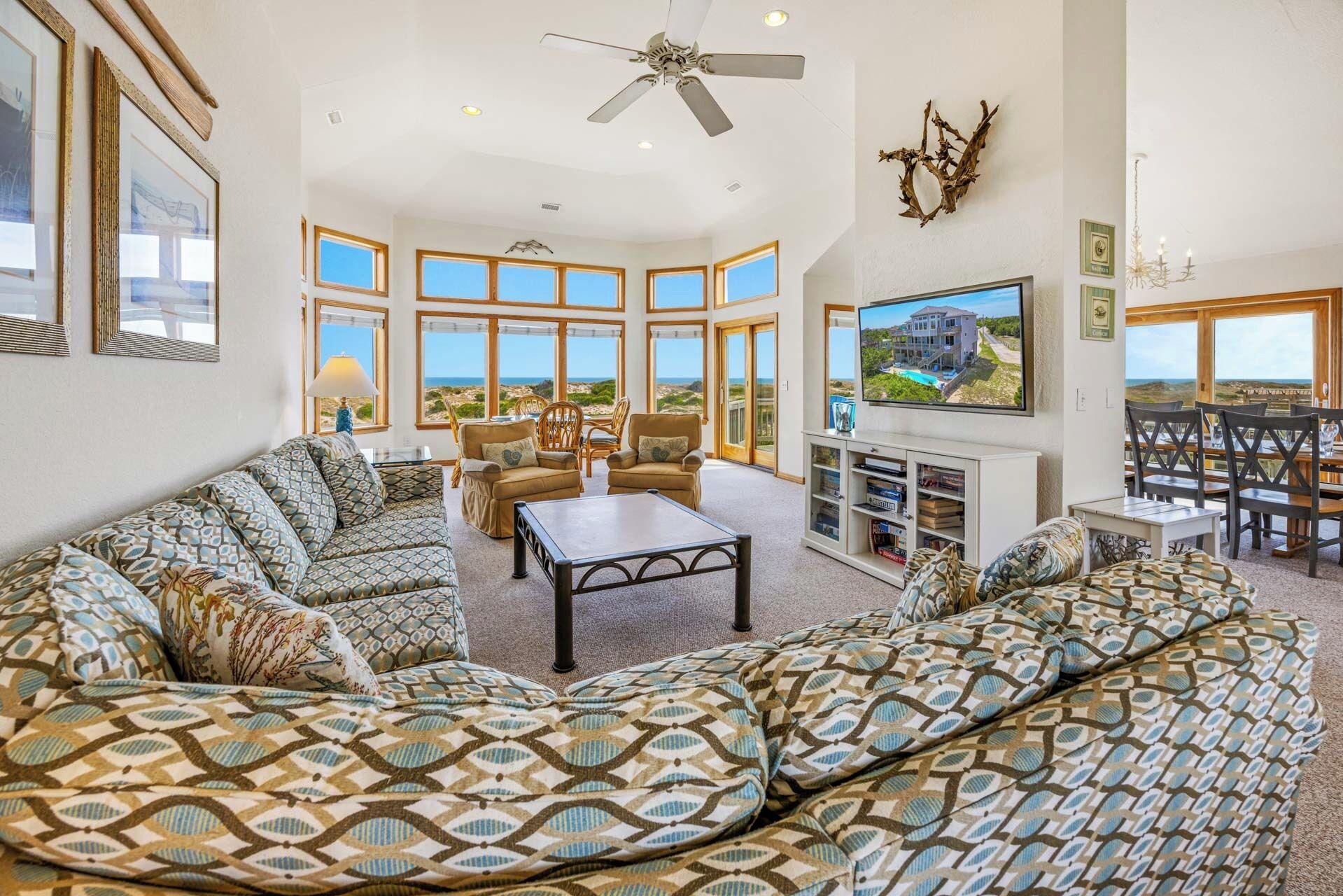 Surf or Sound Realty - 280 - Heaven Too - Great Room -2