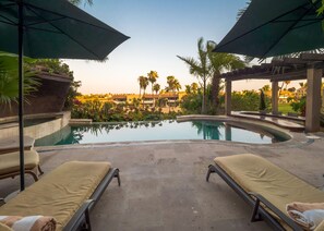 Alberca al aire libre 