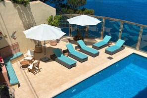 Pool - Luxury family villa with stunning sea views & private pool (Port de Soller)