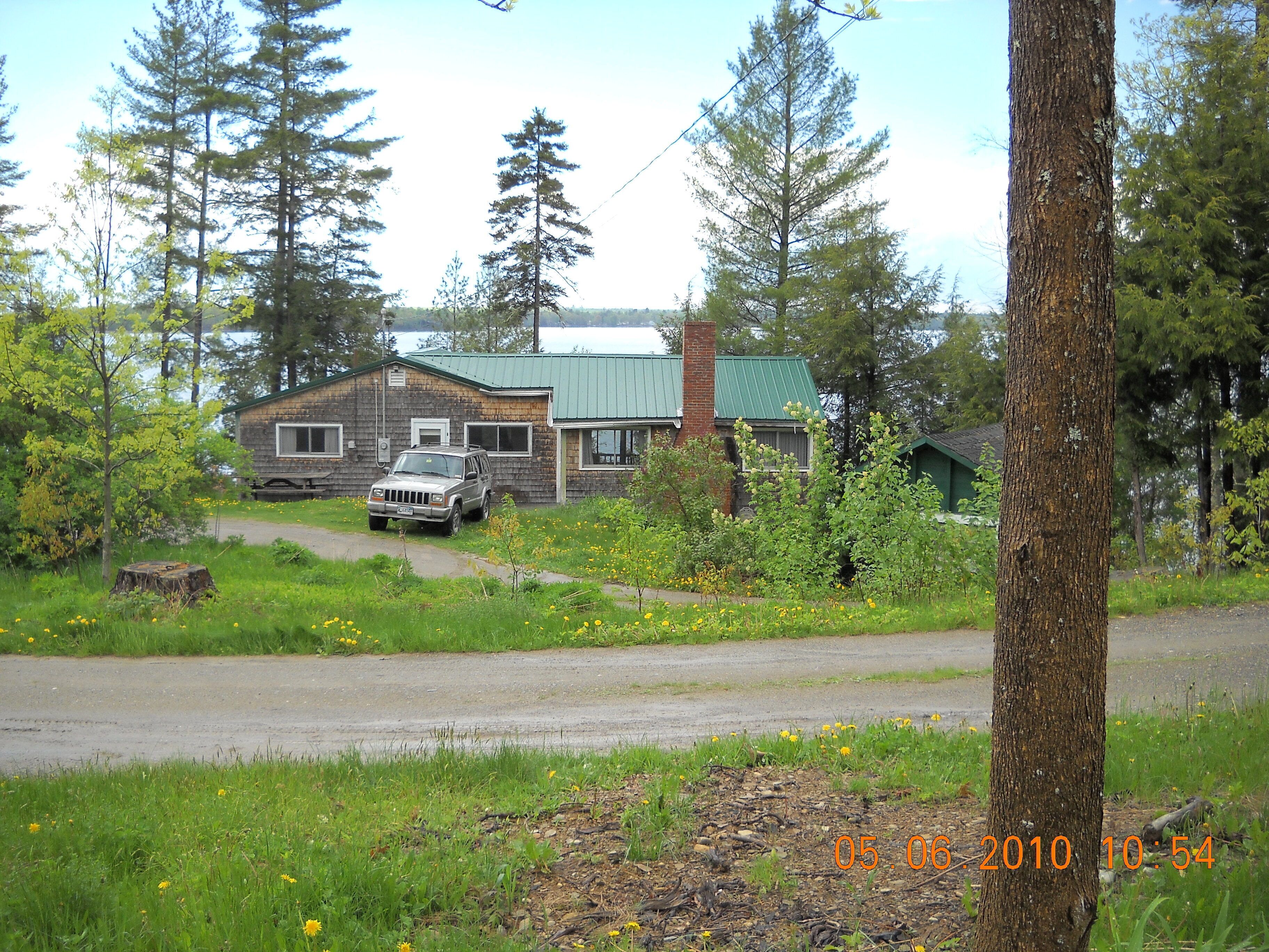 Located on a great lake for bass fishing.