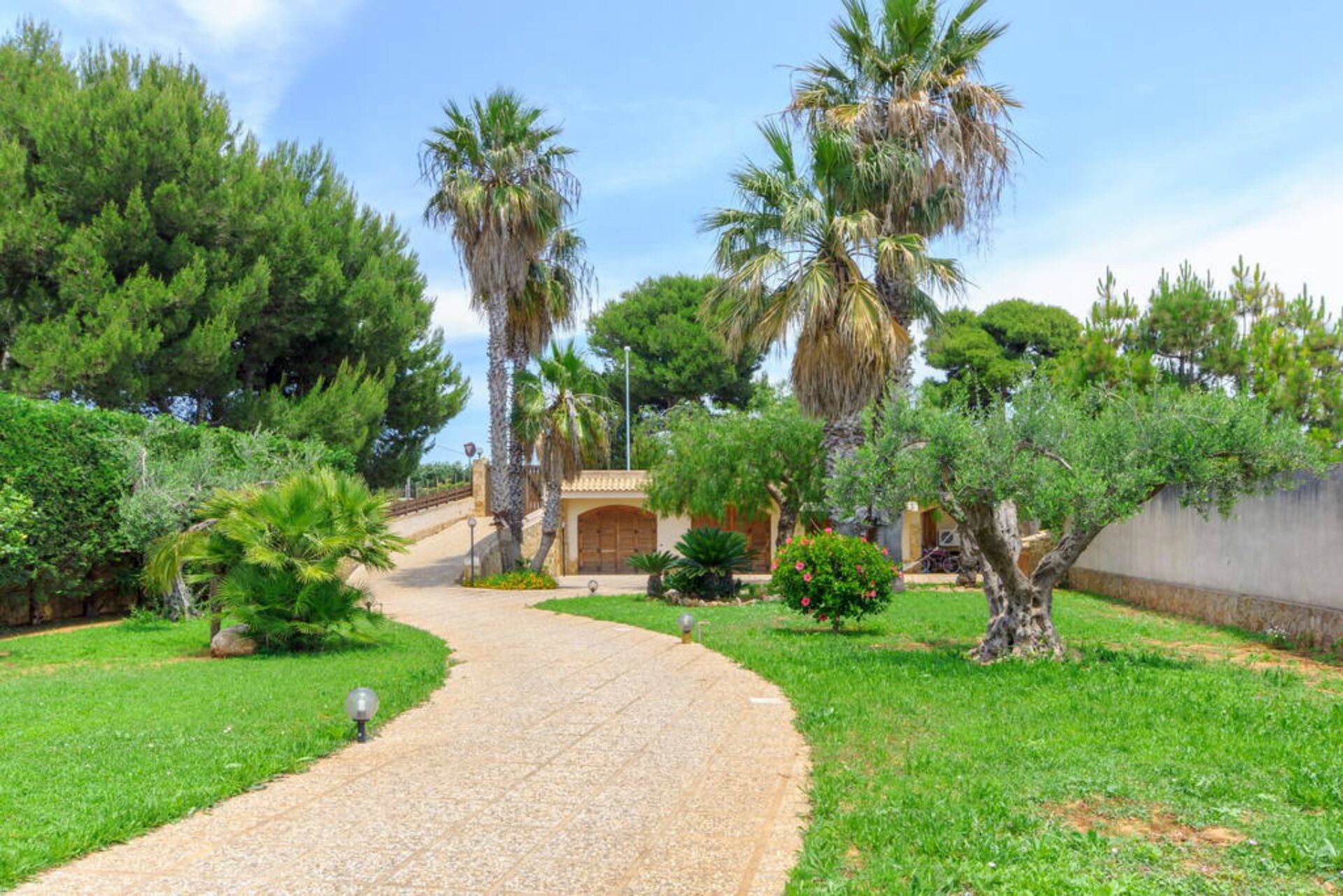 At the Gazebo a few meters from the sea