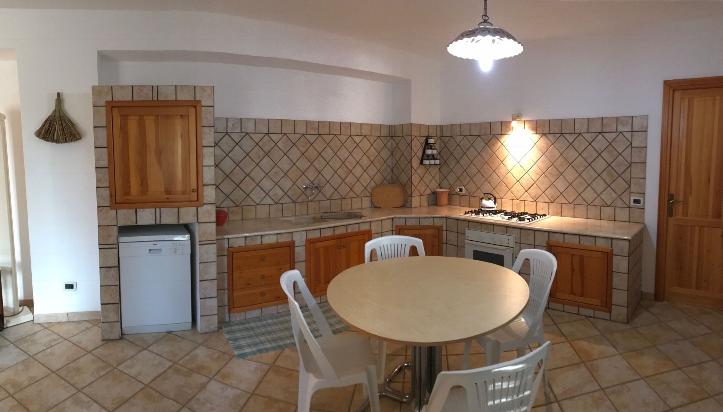 At the Gazebo a few meters from the sea