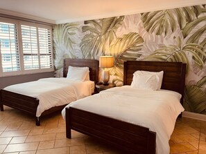 2 bedrooms, iron/ironing board, free WiFi, bed sheets