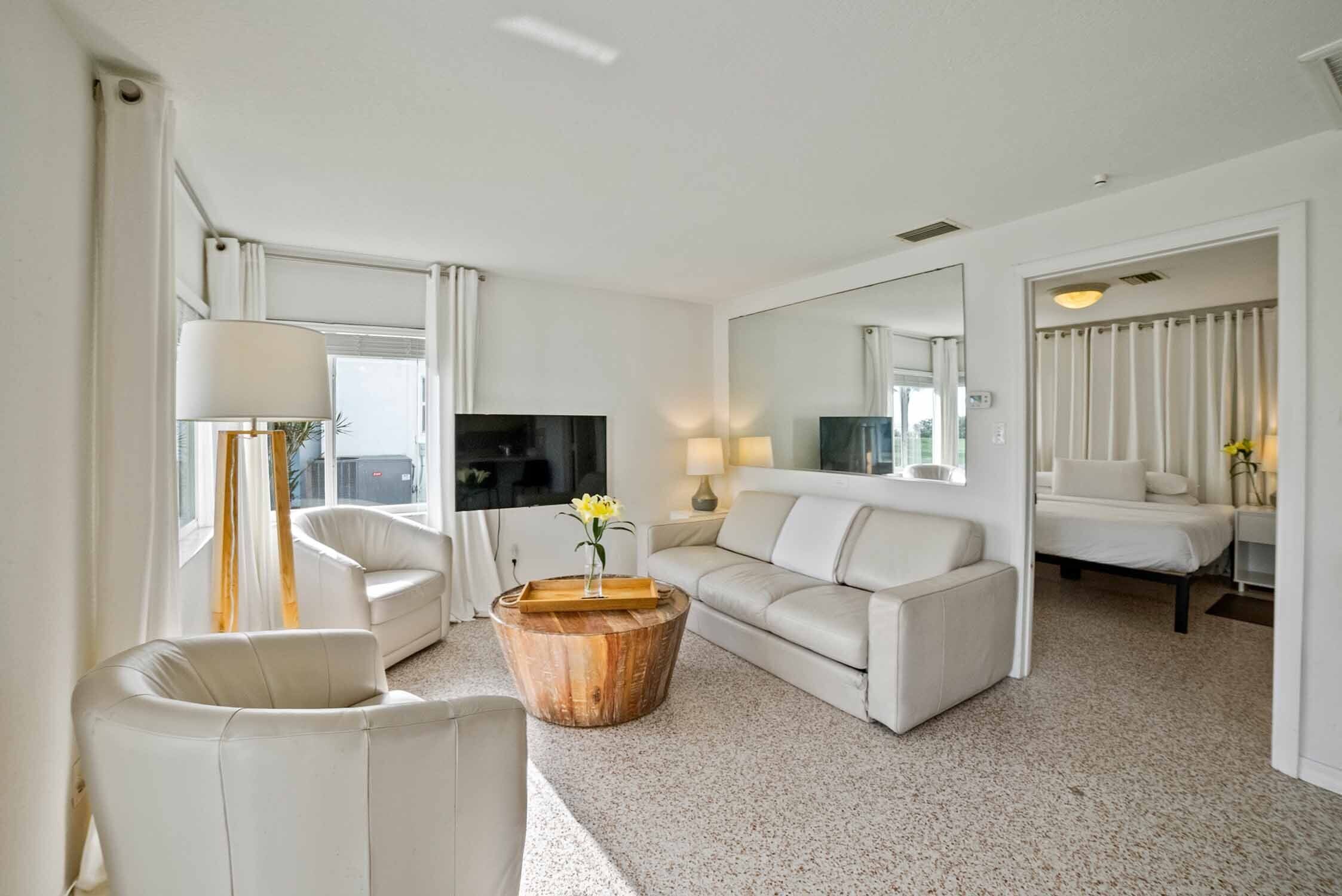 Luxury Beachside Bungalow on a Private Beach and Bay on Casey Key