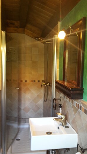 Bathtub, hair dryer, bidet, towels - Cottage (full rental) La Cabaña for 10 people (Ibeas de Juarros)
