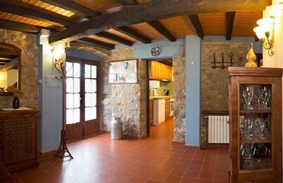 19th century Charming rural house in Catalonia near Girona with pool, barbecue..