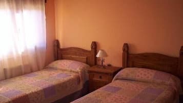 2 habitaciones y ropa de cama