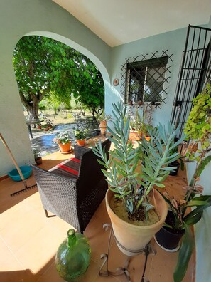 Terrace/patio - Rustic tranquility<br>Rural escape in Andalusian interior not far from Seville (Sevilla)