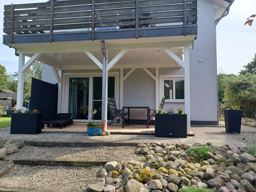 Comfort apartment NOORBLICK at Haddebyer Noor, up to 2 people, culture, hiking, cycling