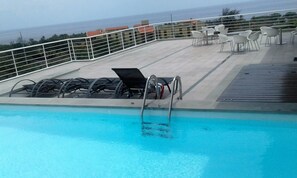 Pool - Furnished Apartment In Torre with pool, sauna, steam, Gym,  (Santo Domingo)