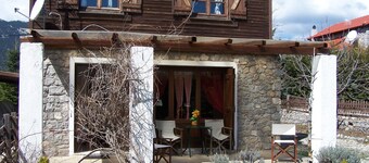 TRADITIONAL CHALET-LIVADI-ARACHOVA-GREECE